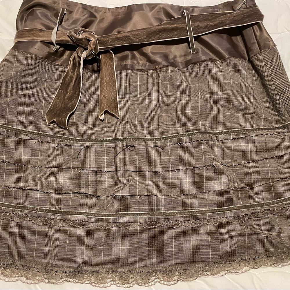 🔥 3/$25 - Atelier plaid skirt (size 4)